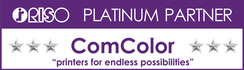 ComColor Platinum Partner Stickers