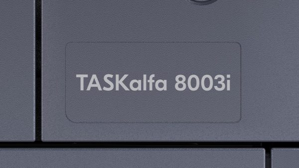 TASKalfa 8003i logo On Printer