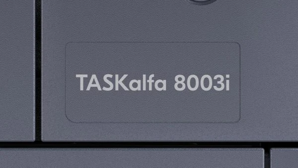 TASKalfa 8003i logo On Printer